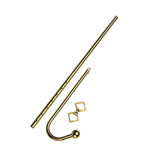 3867 Anal AllNight Adjustable LOCKINK Set Golden Hook 0710